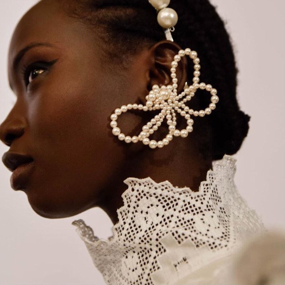 Jeanette Maree Pearl Earrings